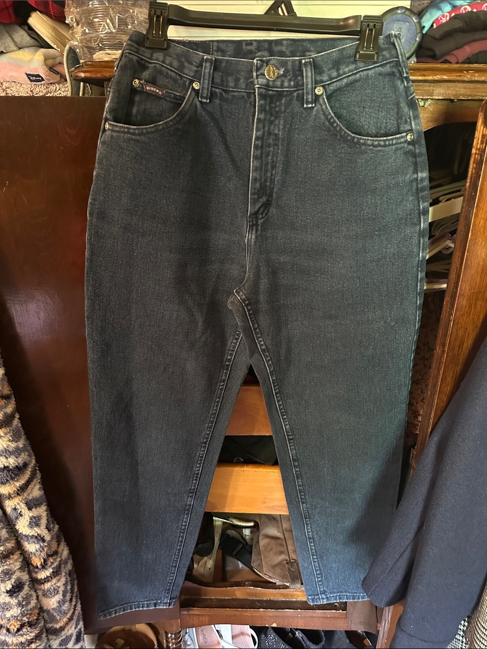 Vintage 1990s women’s Dark Blue High-Rise Jeans